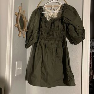 Forever 21 green dress